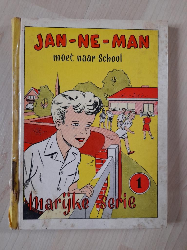 JANNEMAN MOET NAAR SCHOOL door Truus Ophorst Marijke serie, Boeken, Ophalen of Verzenden, Gelezen, Sprookjes