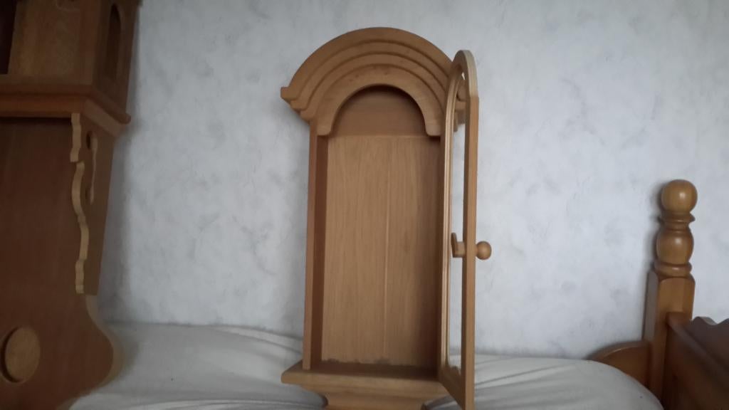 BLANK EIKEN KASTJE OF KLOKKAST, Ophalen, Nieuw