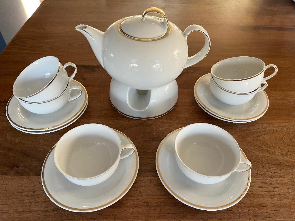 Douwe Egberts theeservies Winterling, Ophalen, Nieuw, Overige stijlen, Kop(pen) en/of Schotel(s)