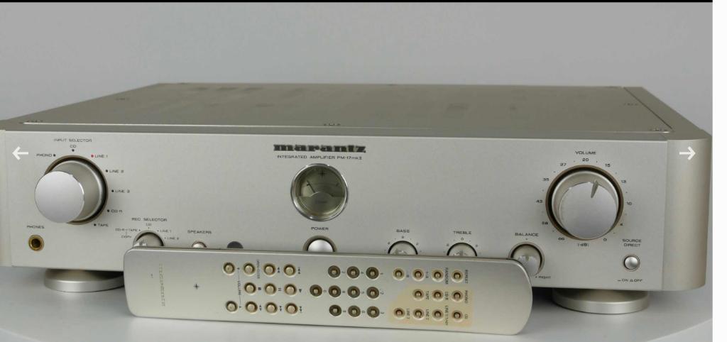 Marantz PM17 MK2 Geïntegreerde Versterker, Ophalen of Verzenden, N.T.V., N.T.V., Overige merken