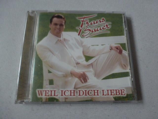 CD FRANS BAUER weil ich dich liebe 14 nummers, Ophalen of Verzenden, Zo goed als nieuw, Levenslied of Smartlap
