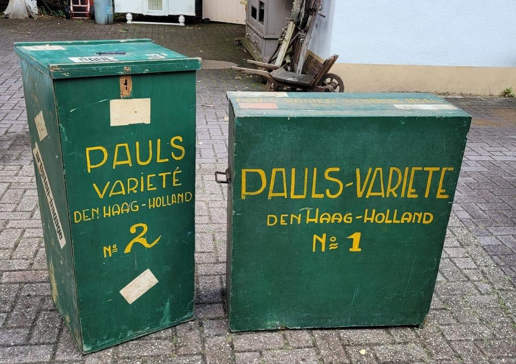 Vintage variété Kisten, Ophalen, Minder dan 50 cm, Gebruikt, 50 tot 100 cm