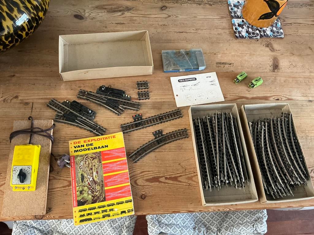 Trix express., Gebruikt, Gelijkstroom, Trix, Rails