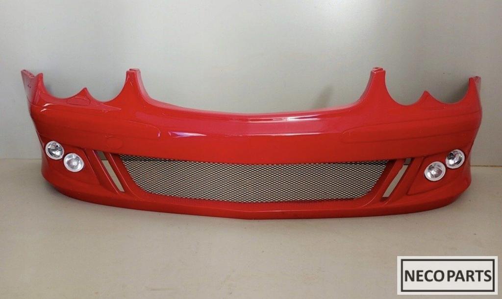 BUMPER MERCEDES SL R230 W230 BRABUS VOORBUMPER ORIGINEEL, Ophalen of Verzenden, Gebruikt, Mercedes-Benz, Spatbord