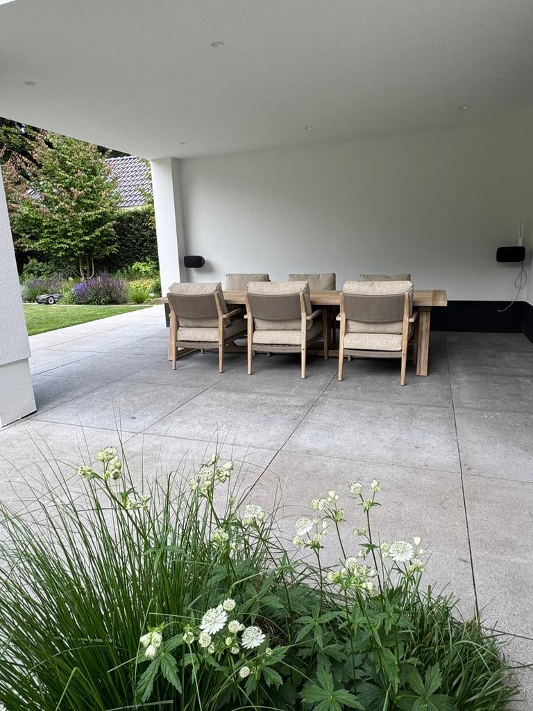 Julia low Dining 4 seasons outdoor 4SO Tuinset, Ophalen of Verzenden, Zo goed als nieuw