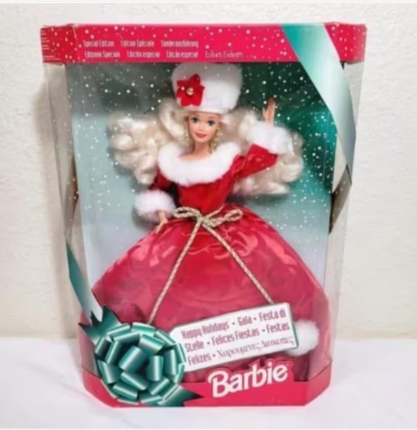 1994 BARBIE HAPPY HOLIDAYS GALA  NRFB, Verzenden, Nieuw, Fashion Doll