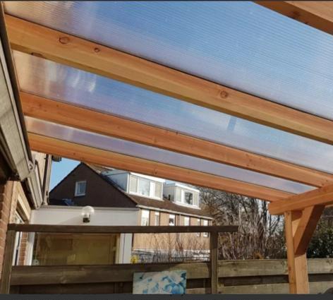 polycarbonaat platen afdak overkapping nieuw gebuikt goedkoo, Ophalen, Zo goed als nieuw, Overige materialen, Minder dan 20 mm