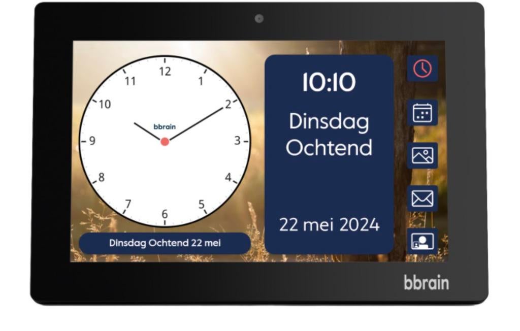 Dementie klok BBrain, Ophalen, Gebruikt
