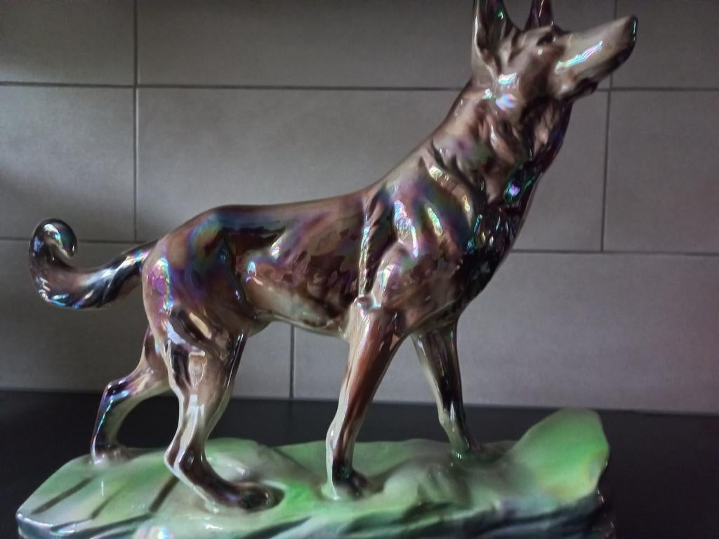 Vintage Herdershond Beeld, Ophalen