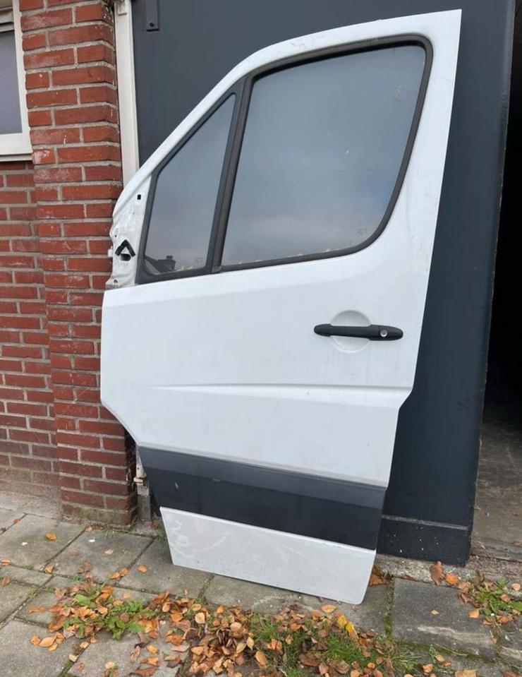 Mercedes Benz Sprinter VW Crafter Deur Portier Links Wit, Auto-onderdelen, Carrosserie en Plaatwerk, Ophalen, Voor, Deur