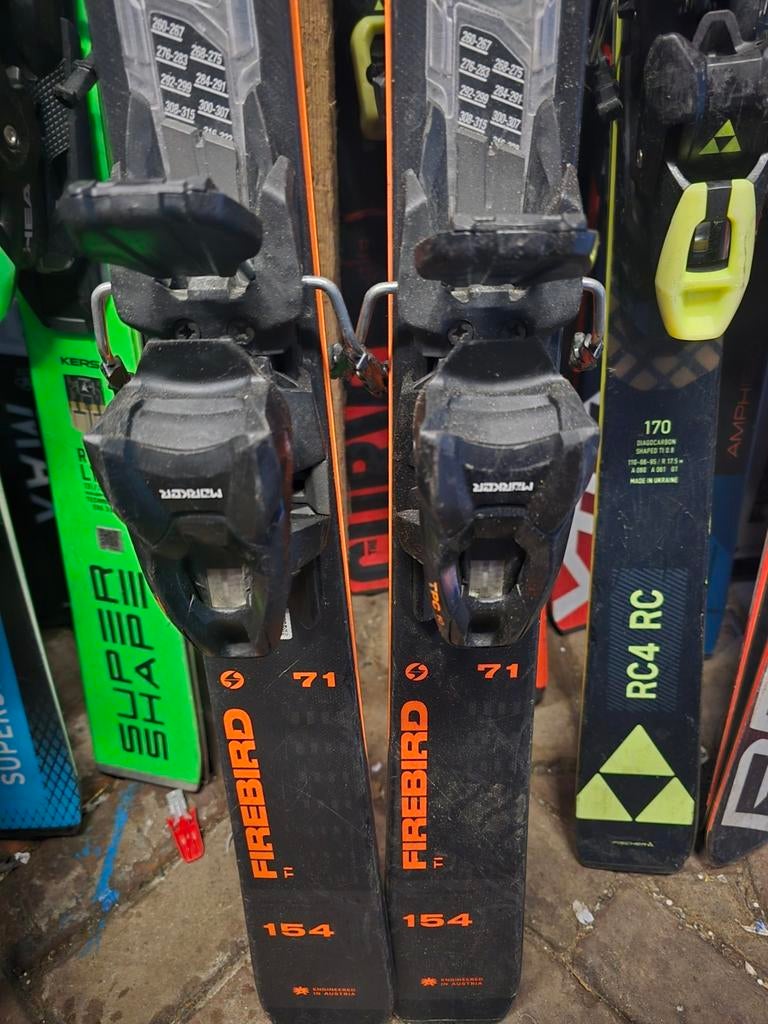 154cm BLIZZARD FIREBIRD 71 TI, Sport en Fitness, Skiën en Langlaufen, Overige merken, 160 tot 180 cm, Ophalen of Verzenden, Zo goed als nieuw