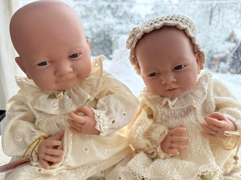 2 babypoppen van Berenguer, Ophalen of Verzenden, Zo goed als nieuw, Pop