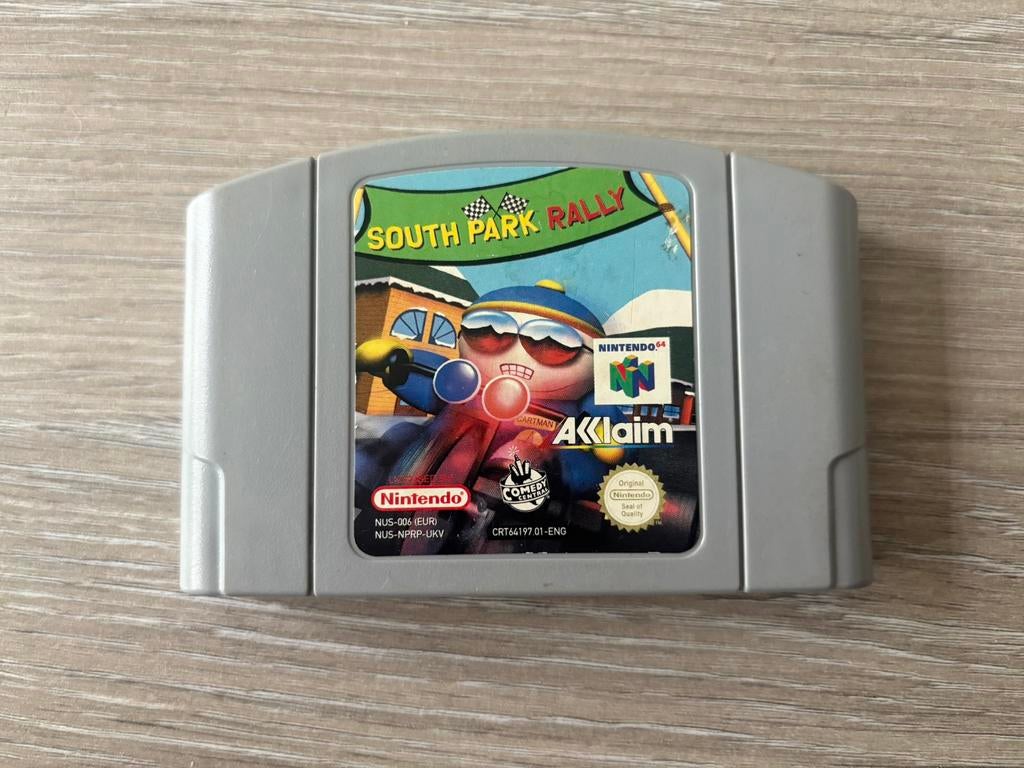 South Park Rally voor de Nintendo 64, Spelcomputers en Games, Games | Nintendo 64, 1 speler, Ophalen of Verzenden, Racen en Vliegen