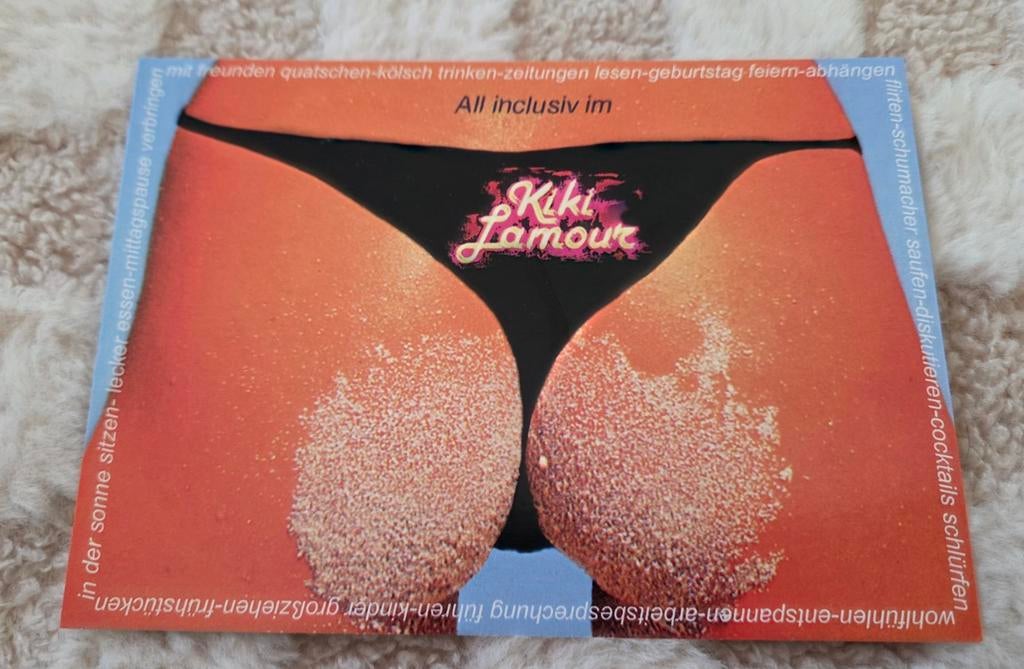 Billen vol zand in een bikinibroekje, Verzenden, 1980 tot heden, Ongelopen, Overige thema's
