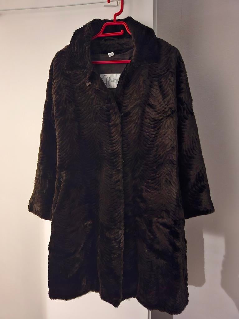 Dames bontjas, Kleding | Dames, Carnavalskleding en Feestkleding, Ophalen, Zo goed als nieuw, Maat 36 (S), Carnaval