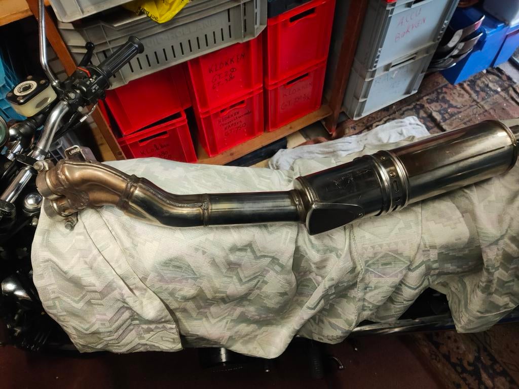 UITLAAT VOOR SUZUKI GSXR - 750 W, Ophalen of Verzenden