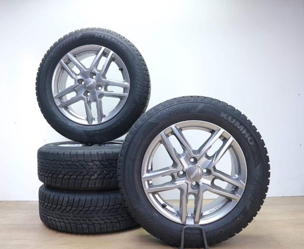 Kia stonic velgen 16 inch + winterbanden 4x100, Gebruikt, 16 inch, Banden en Velgen, Nvt