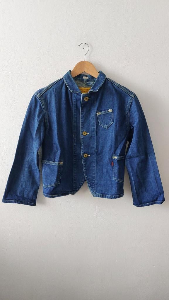 Vintage Levis RED Lydia denim jacket S, Blauw, Ophalen of Verzenden, Maat 36 (S), Levi’s
