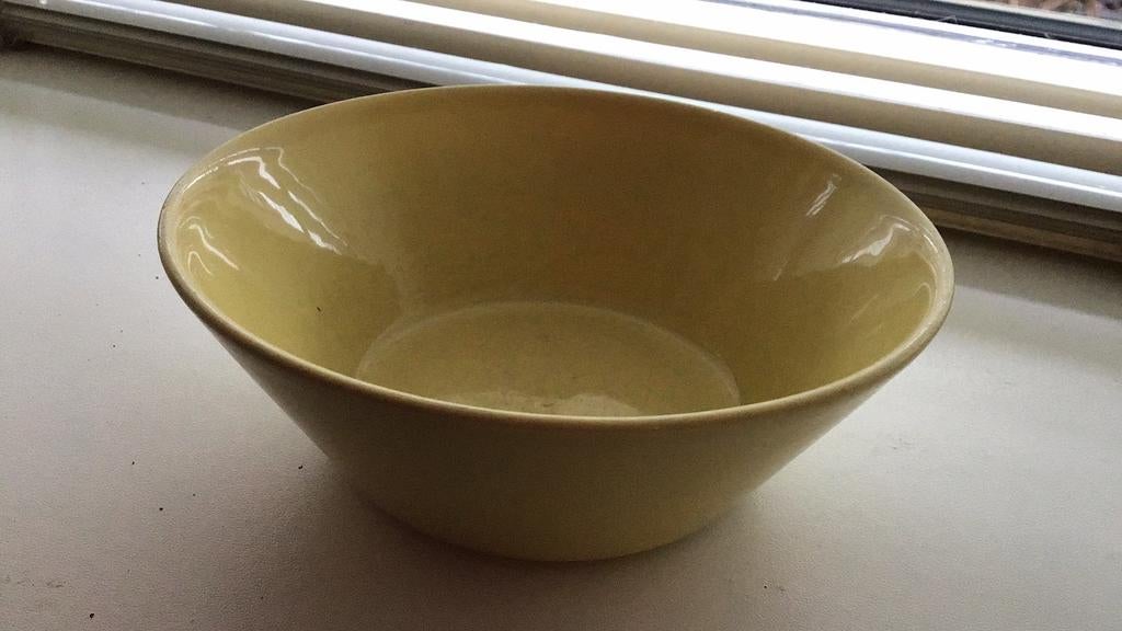 Arabia Finland Teema gele schaal, Ophalen of Verzenden