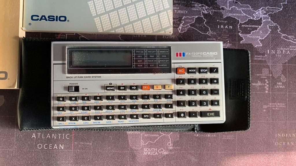 Casio Fx-720P personal computer, Ophalen of Verzenden, Gebruikt