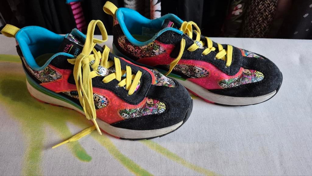Skechers Sneakers - Tokidoki Design mt36, Gebruikt, Meisje, Skechers, Ophalen of Verzenden