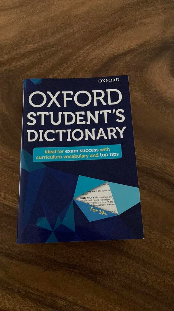 Oxford student’s dictionary (cambridge engels vwo), Ophalen of Verzenden, Zo goed als nieuw, Overige uitgevers, Engels