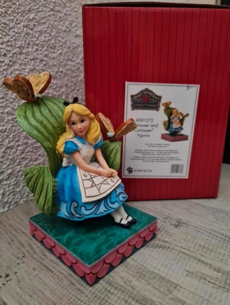 Disney traditions Alice in Wonderland, Ophalen of Verzenden, Overige figuren, Nieuw, Beeldje of Figuurtje