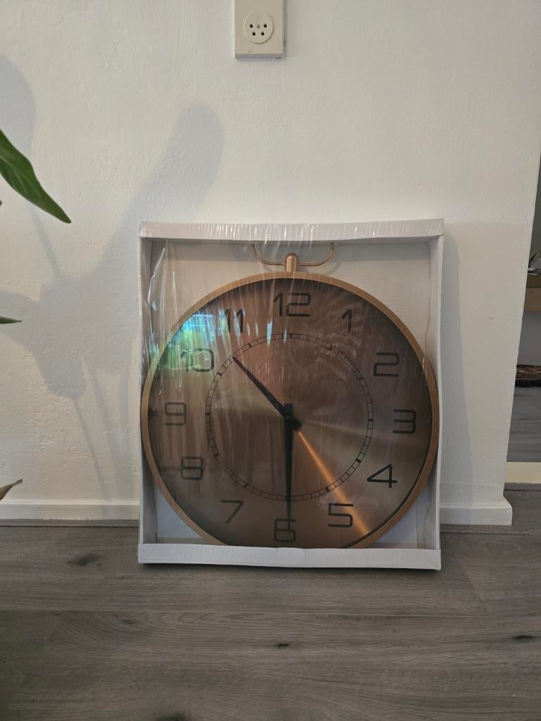 Klok, Ophalen of Verzenden, Nieuw, Kunststof, Overige typen