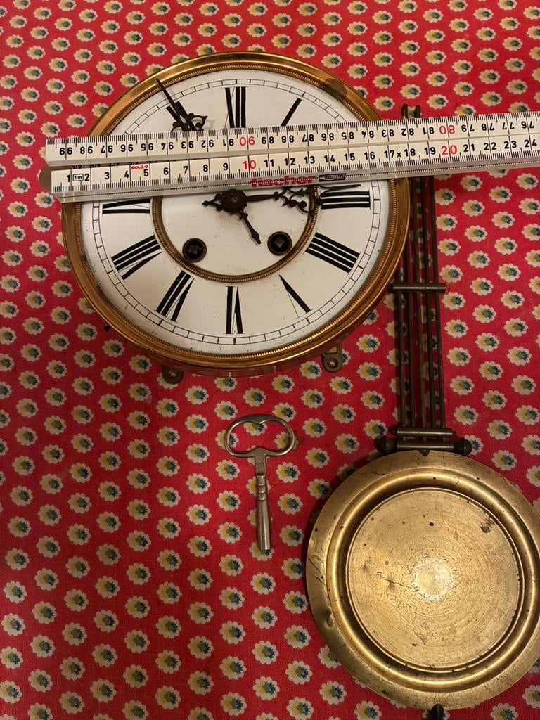 Regulateur uurwerk 18 cm., Ophalen of Verzenden