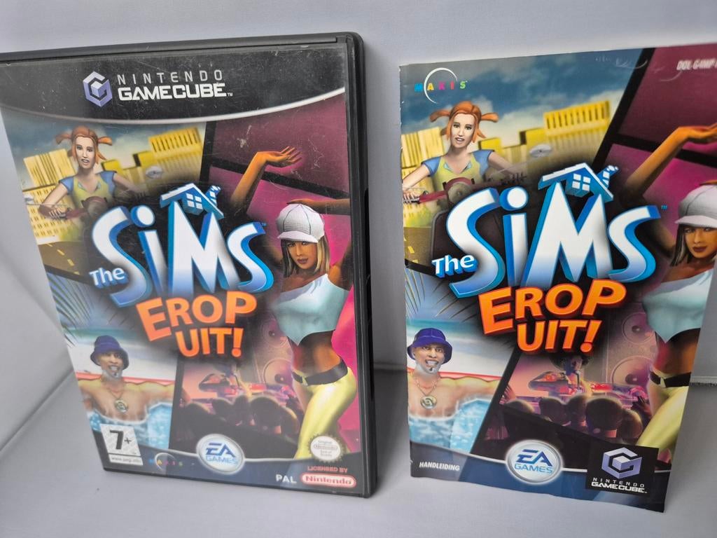 De Sims Erop Uit The Sims Bustin' Out GameCube, Spelcomputers en Games, Games | Nintendo GameCube, 1 speler, Ophalen of Verzenden