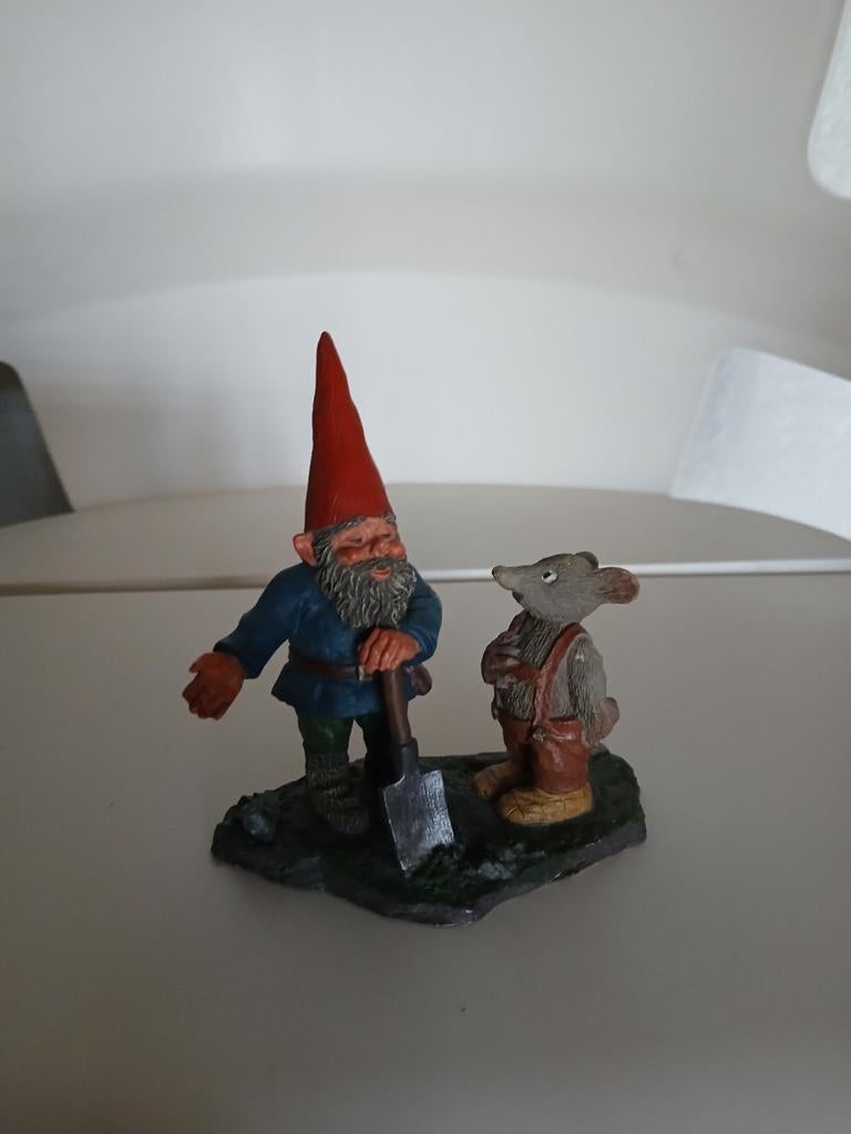 Rien Poortvliet, David de Kabouter. Beeldje., Ophalen of Verzenden, Zo goed als nieuw