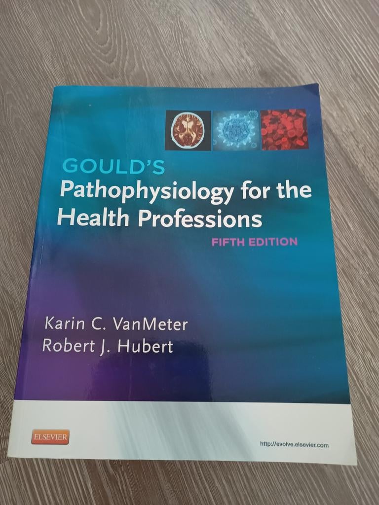 Gould's Pathophysiology for the Health Professions, Karin C. VanMeter, Robert J. Hubert, Zo goed als nieuw, Beta, HBO