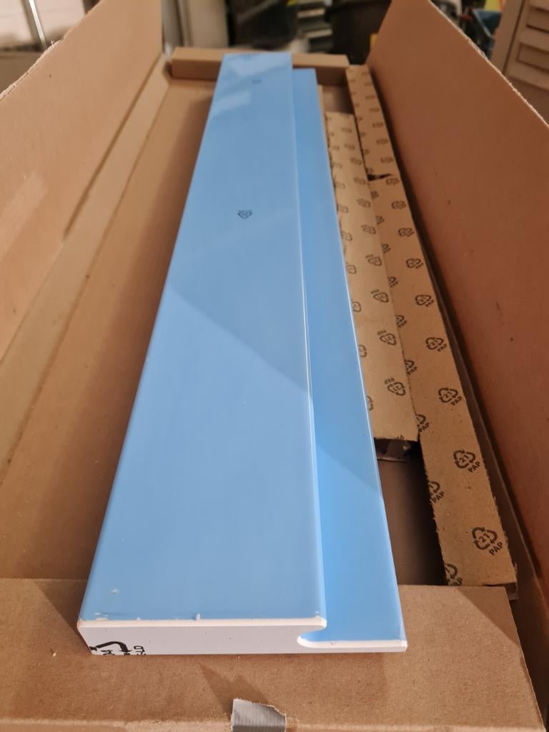 1x ladefrontje IKEA Voxtorp 503.974.99 hoogglans wit, Wit, Nieuw, Minder dan 100 cm, 25 tot 50 cm