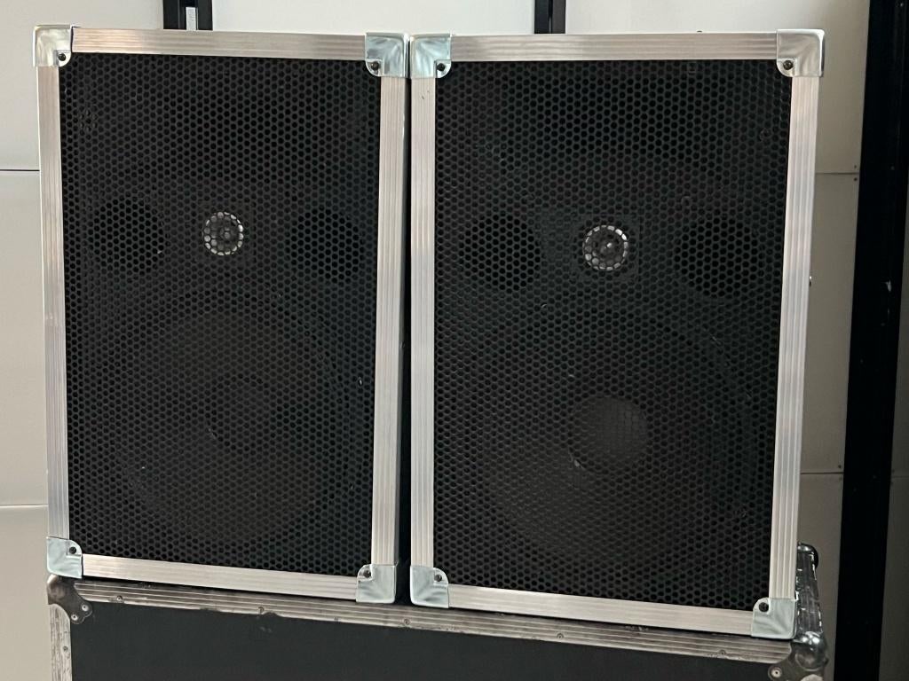2 stuks Bell Audio CX 500 flightcase version refurbished, Gebruikt, Overige typen, 120 watt of meer, Ophalen