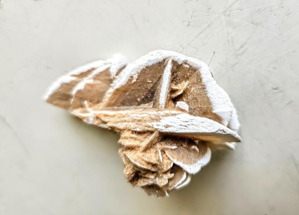 Edelsteen: Woestijnroos 6x3,5cm, Ophalen of Verzenden