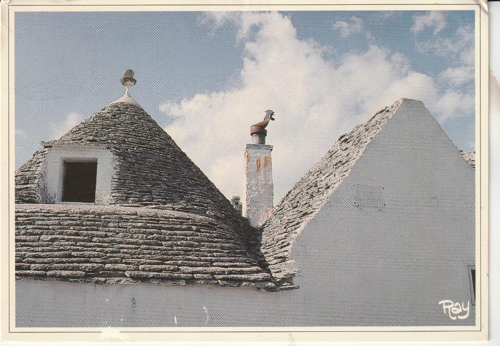 Italië Puglia, Pittoresco Trullo di Alberobello 1994, Verzenden, 1980 tot heden, Gelopen, Italië