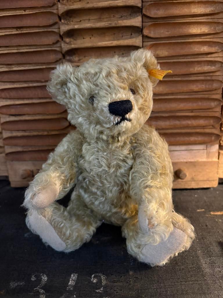 Steiff beer mohair classic 1920, Ophalen of Verzenden, Zo goed als nieuw, Stoffen beer, Steiff