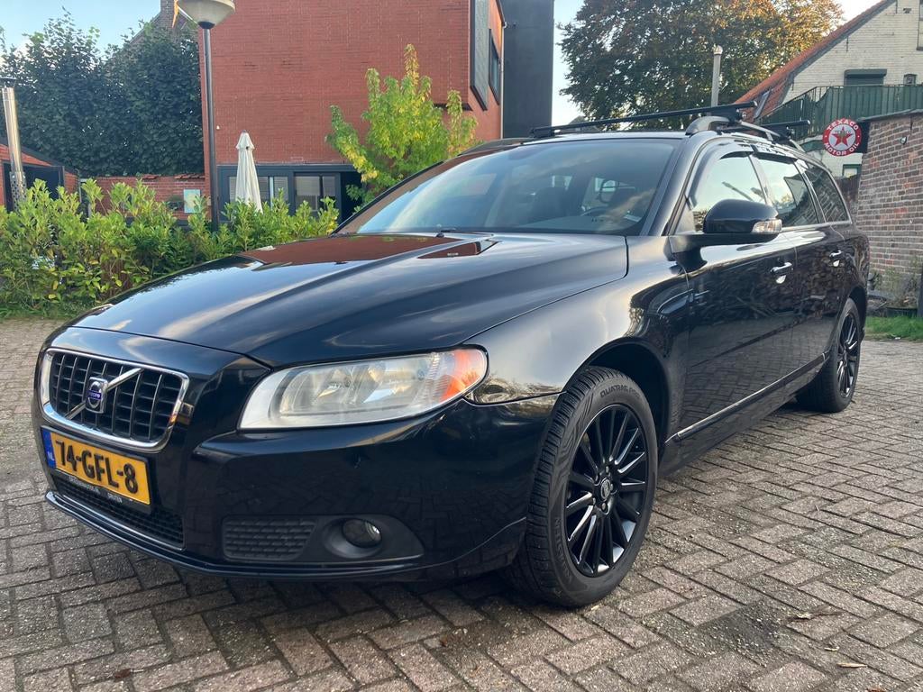 Volvo V70 2.5 T AUT 2008 Zwart, Auto's, Volvo, Particulier, V70, ABS, Airbags, Airconditioning, Alarm, Boordcomputer, Centrale vergrendeling