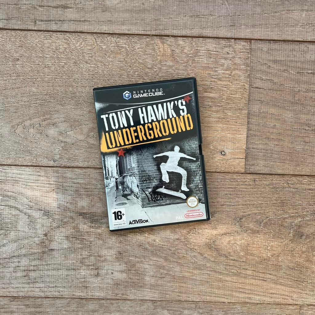 Tony Hawk’s underground nintendo GameCube, Spelcomputers en Games, Avontuur en Actie, Gebruikt, 2 spelers, Eén computer