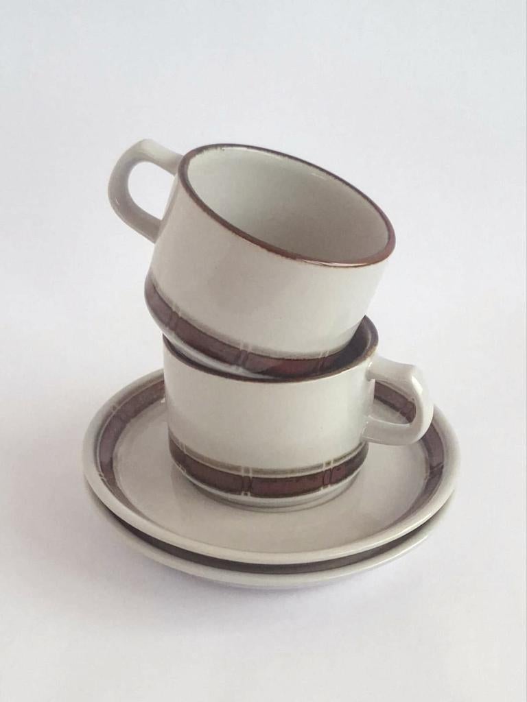 Set 2 Désirée kop en schotel • Selandia • Denemarken • 70s, Ophalen of Verzenden