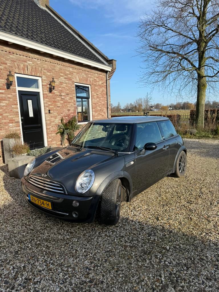 Mini cooper park lane, Auto's, Zwart, 4 cilinders, 116 pk, Leder