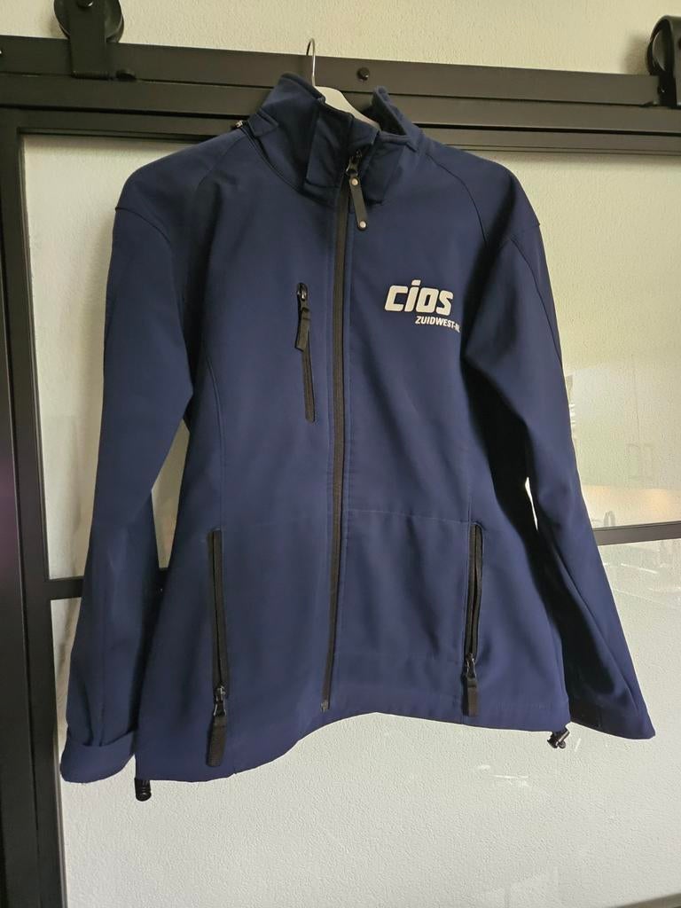Cios zuid/west softshell dames jas mt M, Kleding | Dames, Sportkleding, Maat 38/40 (M), Cios zuidwest, Blauw, Overige typen