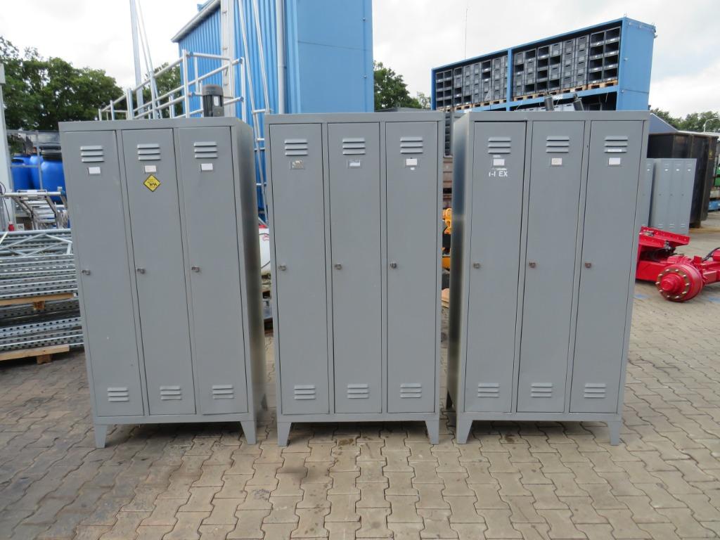 locker lockers lockerkast lockerkasten 3 deurs, Ophalen, Gebruikt, Locker, Locker.com