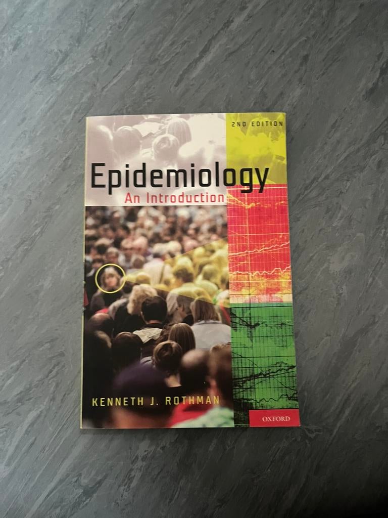 Epidemiology: an introduction 2nd edition - studieboek, Ophalen, Beta, Zo goed als nieuw, WO