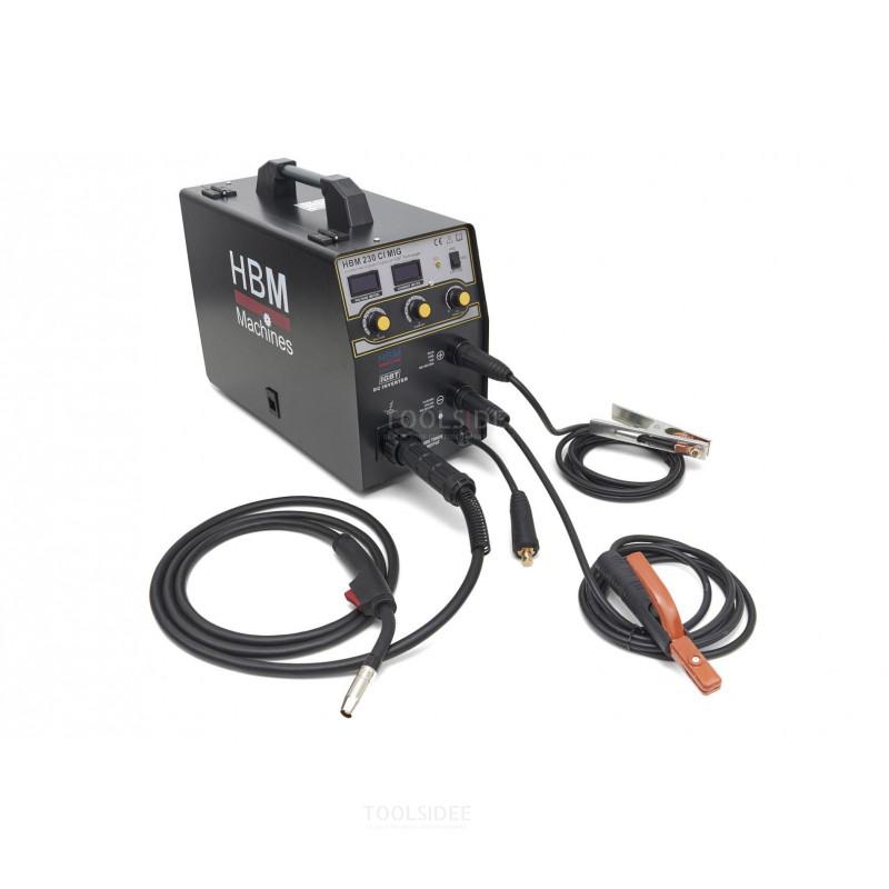 Mig 230 digitaal HBM met IGBT Technologie nieuw in doos, Ophalen of Verzenden, 150 tot 250 ampère