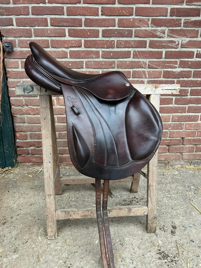 CWD eventing zadel mono blad, Dieren en Toebehoren, Paarden en Pony's | Zadels, Ophalen, Zo goed als nieuw, Springen