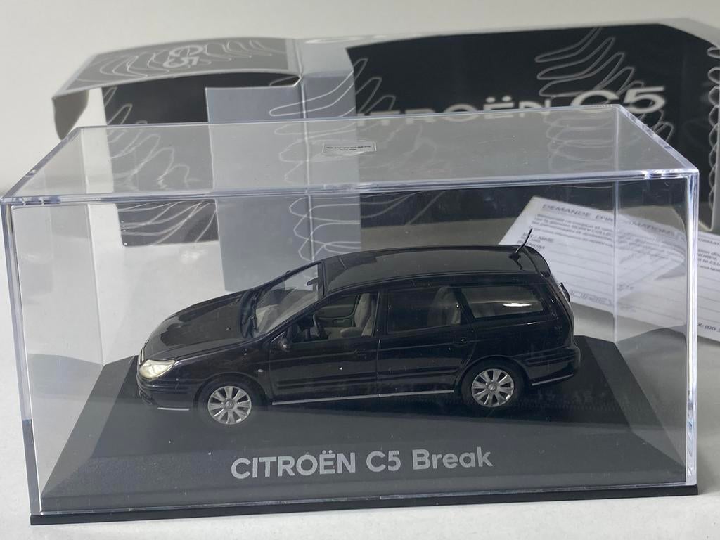 1:43 CITROEN C5 break-original citroen promo-in OVP, Ophalen of Verzenden, Nieuw, Auto, Norev