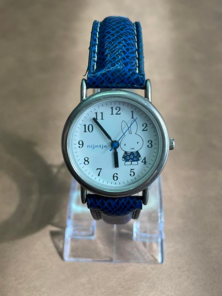 Horloge van Nijntje, Ophalen of Verzenden, Zo goed als nieuw, Blauw, Jongen of Meisje