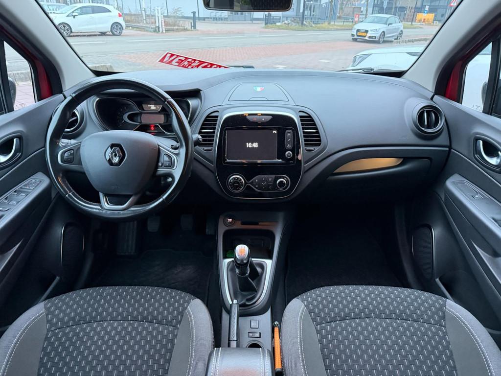 Renault Captur 0.9 TCe Intens Clima|Cruise|NAVI|CAM|DealerOH, Voorwielaandrijving, Stof, Gebruikt, Euro 6