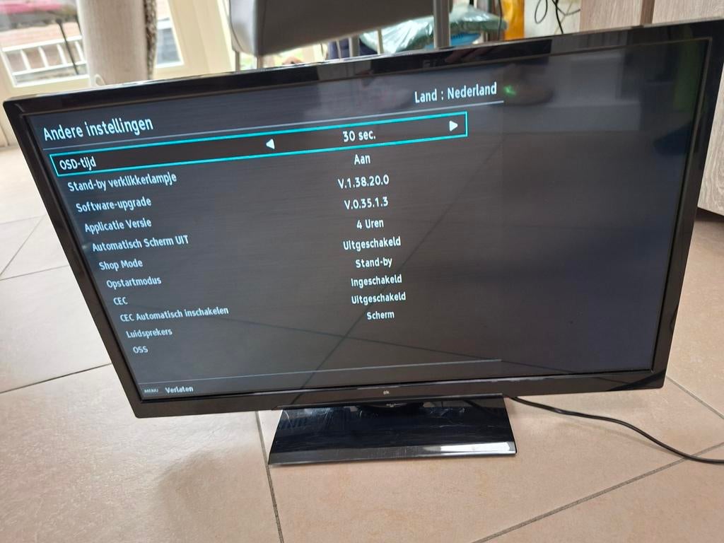 Gebruikte OK TV  met afstandsbediening, Ophalen, Gebruikt, 40 tot 60 cm